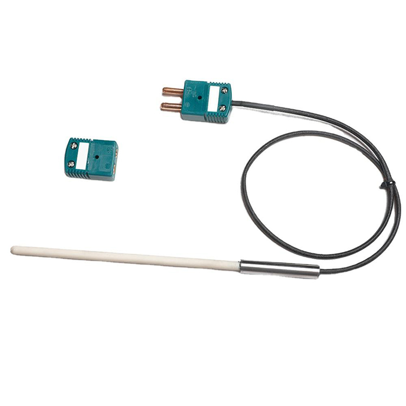 Small platinum-rhodium thermocouple