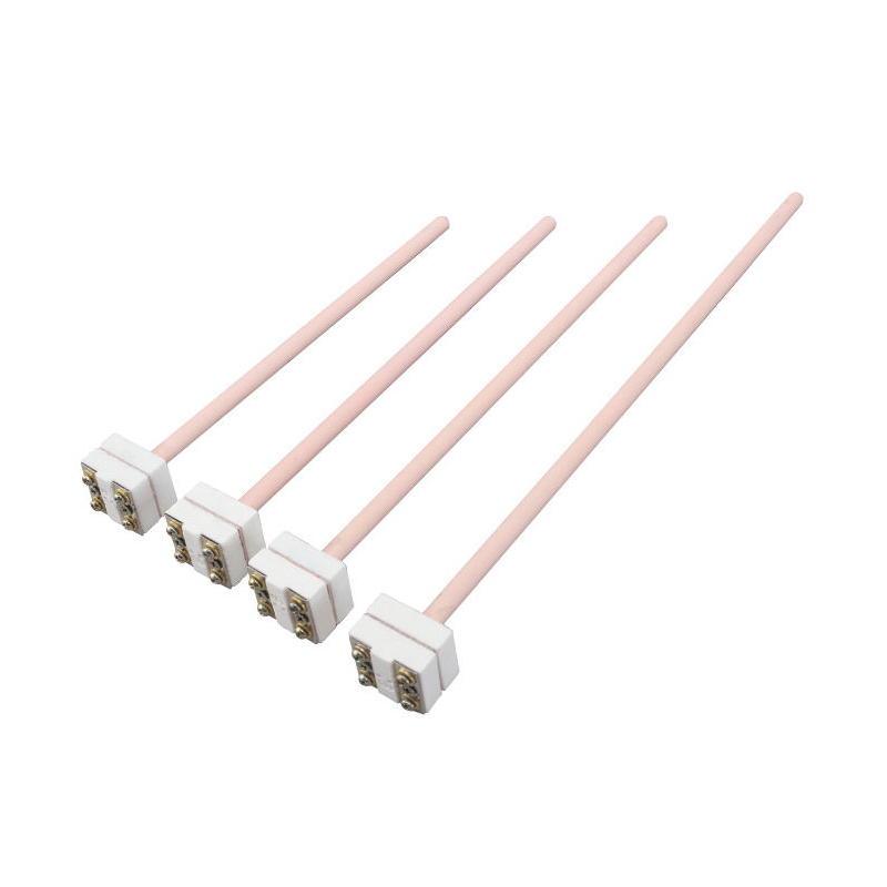 Simple platinum-rhodium thermocouple