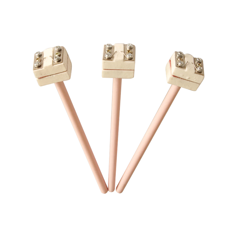 Simple platinum-rhodium thermocouple