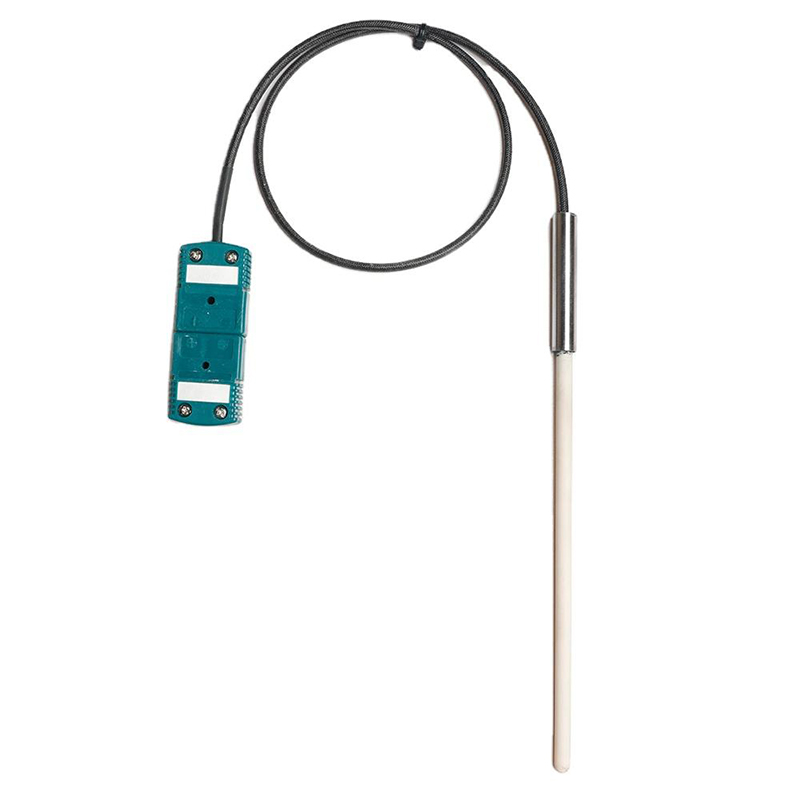 Small platinum-rhodium thermocouple