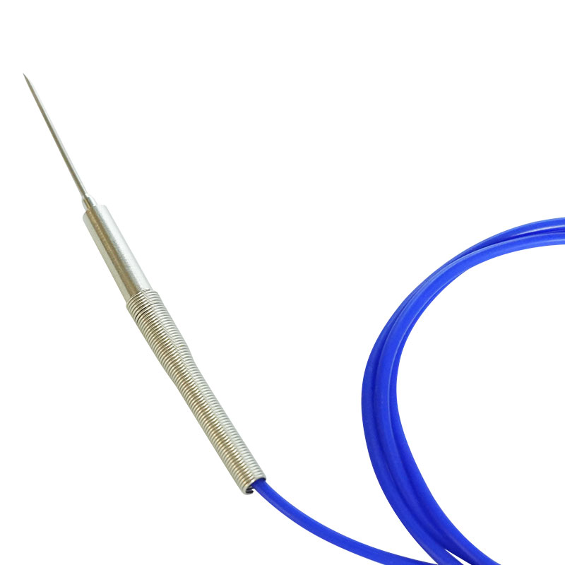 Needle-shaped thermocouple (Applicable to the temperature measurement for food processing)