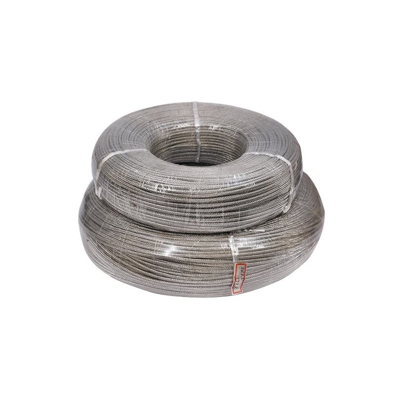 Glass fiber high temperature stainless steel braided thermocouple compensation wire