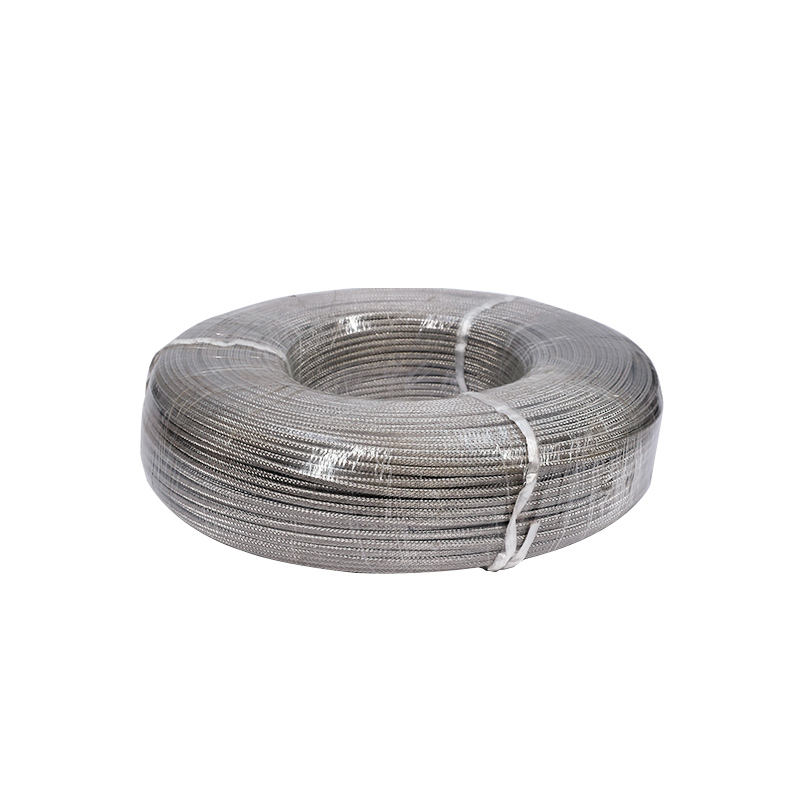 Glass fiber high temperature stainless steel braided thermocouple compensation wire