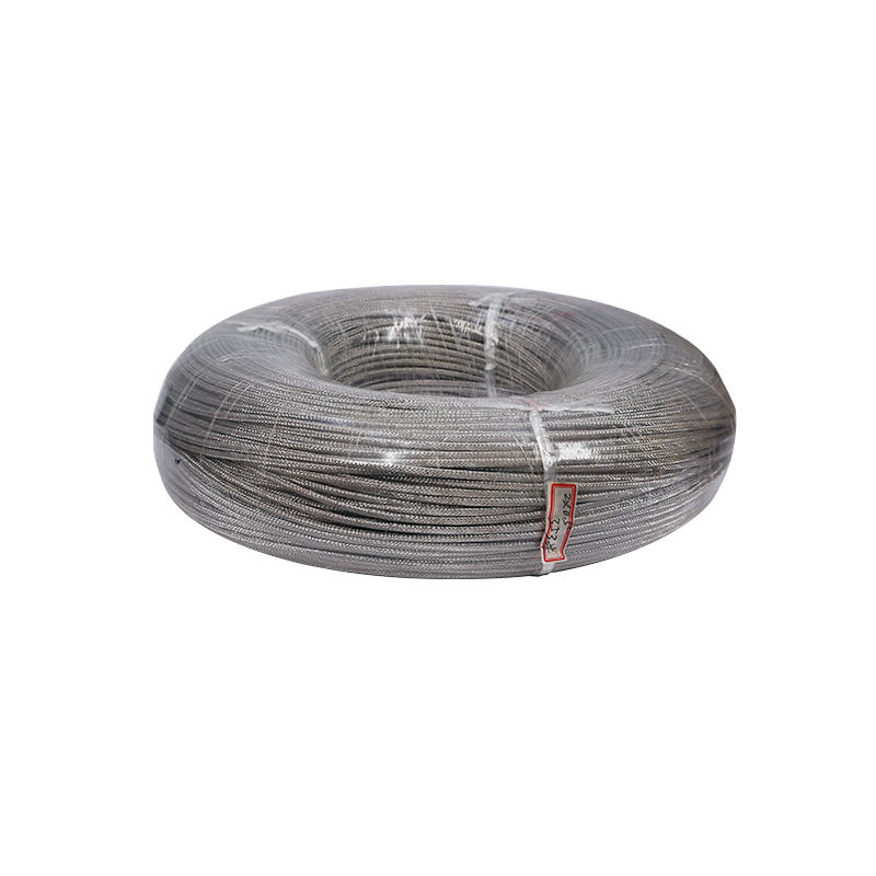 Glass fiber high temperature stainless steel braided thermocouple compensation wire