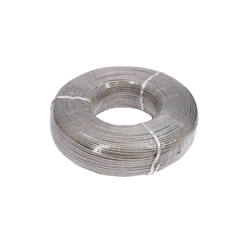 Glass fiber high temperature stainless steel braided thermocouple compensation wire