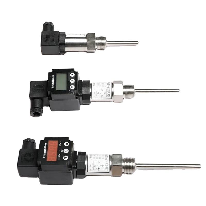 Integrated temperature transmitter