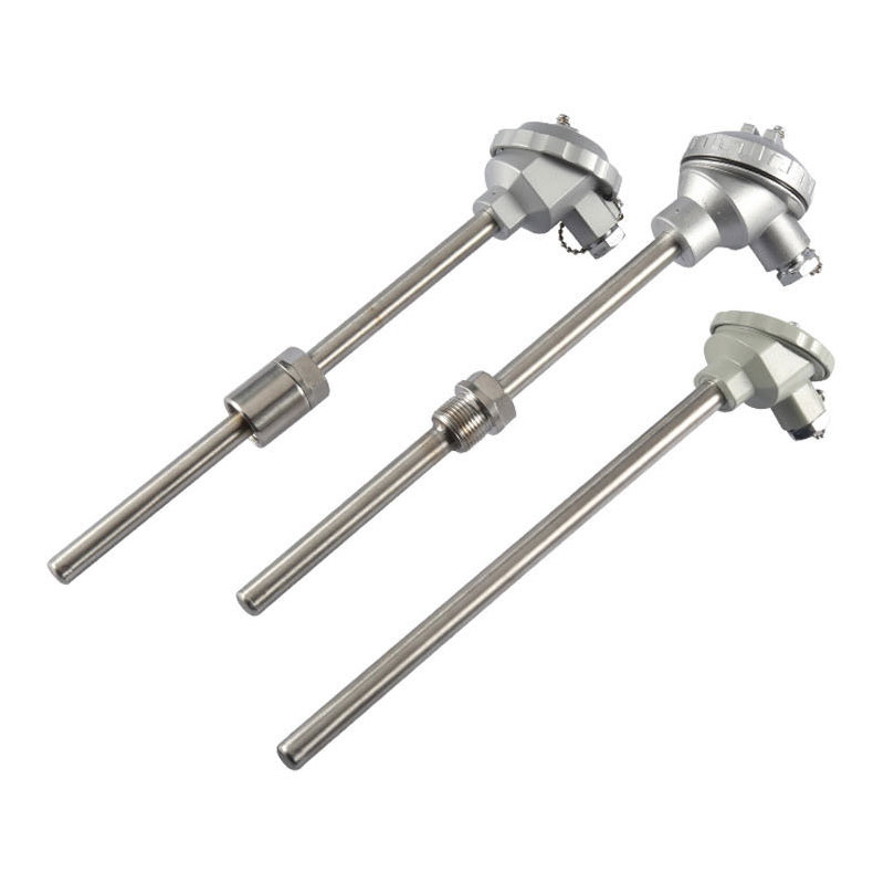 Insulated, waterproof, wear-resistant thermocouple stainless steel material 1800°C K-type thermocouple PT100 RTD-type probe thermocouple