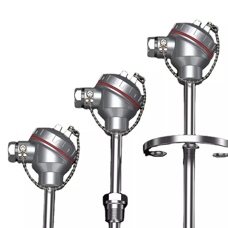 High-temperature industrial furnace sensor Stainless steel probe 1200°C K-type thermocouple sensor