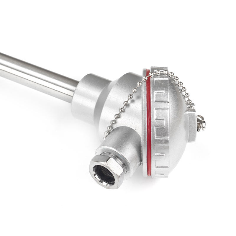 Type K thermocouple for industrial wear-resistant L-type thermocouple furnace aluminium crucible