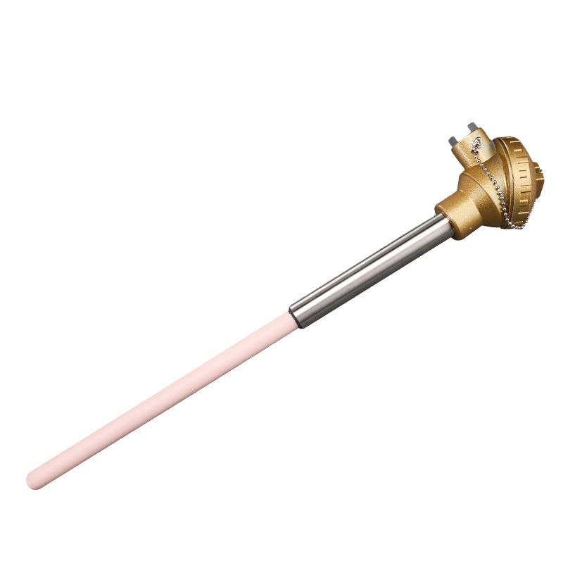 0.2–0.4 mm wire diameter Type S/B/R platinum-rhodium thermocouple furnace high-temperature sensor probe for molten metals