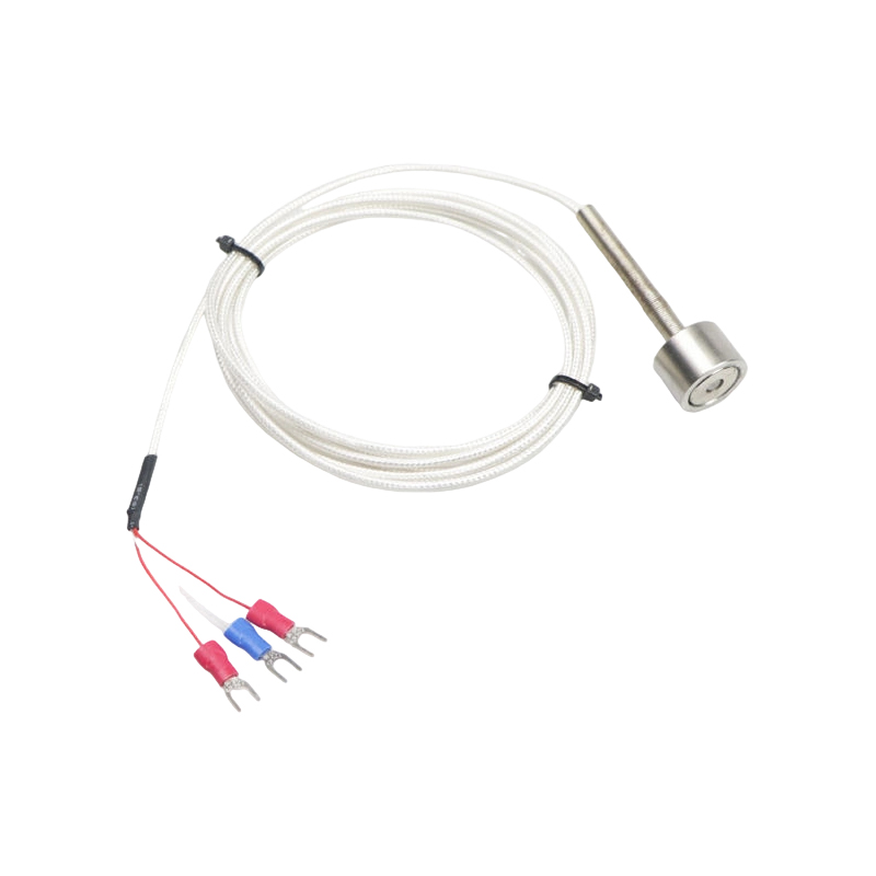 Magnetic PT100K temperature sensor with magnetised platinum resistance thermometer (RTD) Strong magnetic attraction for thermocouples