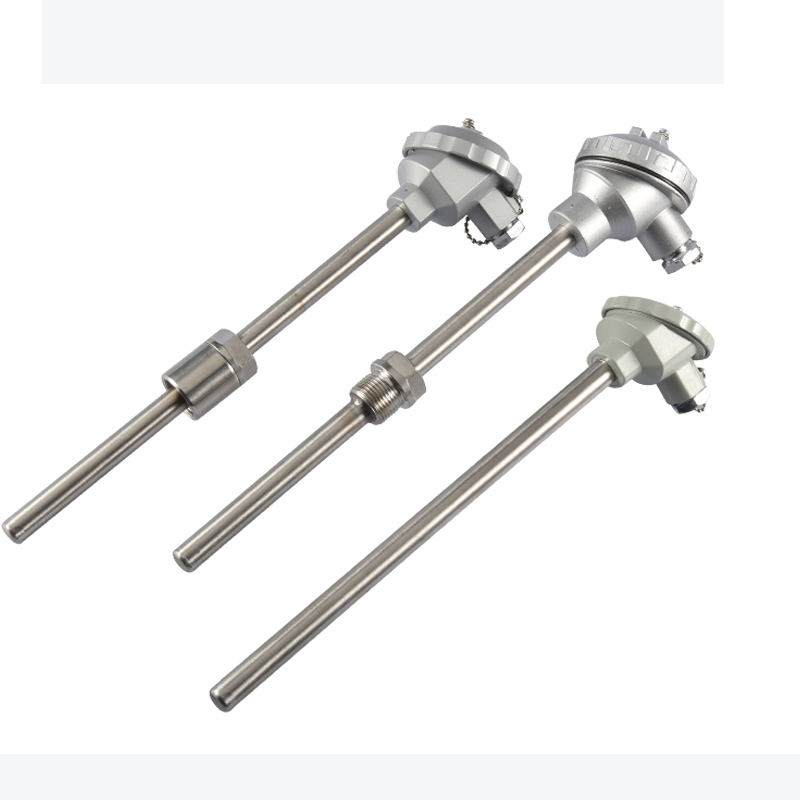 Insulated, waterproof, wear-resistant thermocouple stainless steel material 1800°C K-type thermocouple PT100 RTD-type probe thermocouple