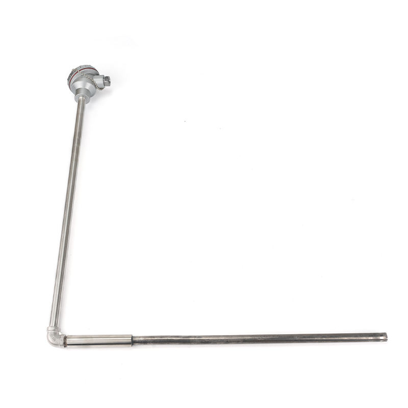 Type K thermocouple for industrial wear-resistant L-type thermocouple furnace aluminium crucible