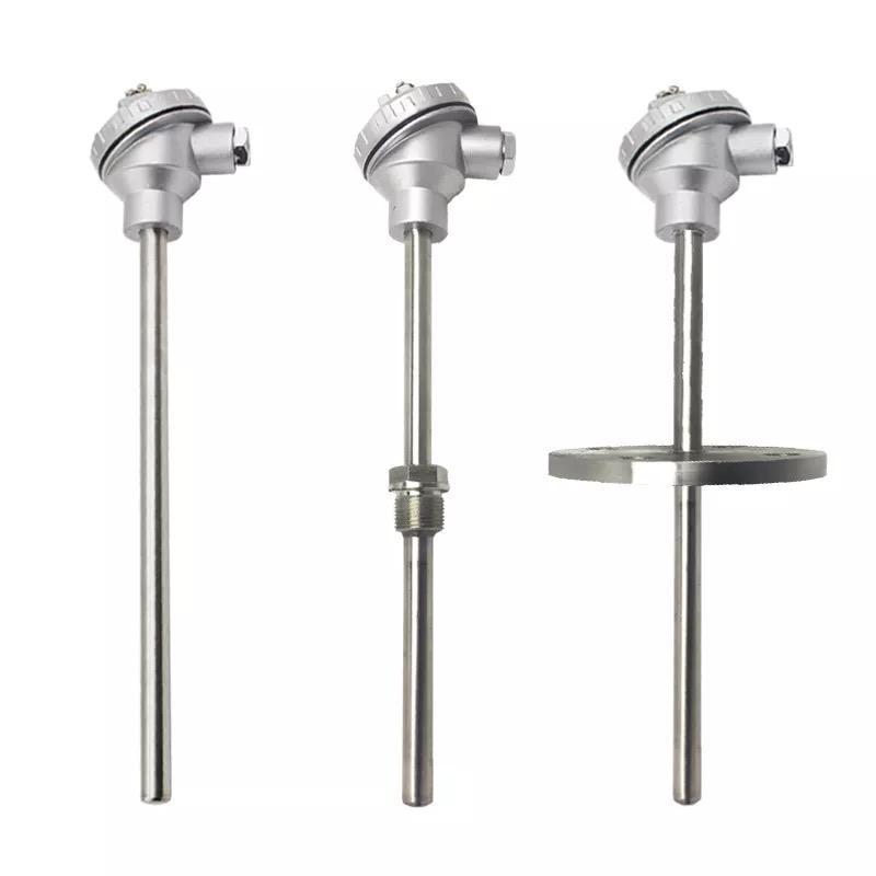 High-temperature industrial furnace sensor Stainless steel probe 1200°C K-type thermocouple sensor