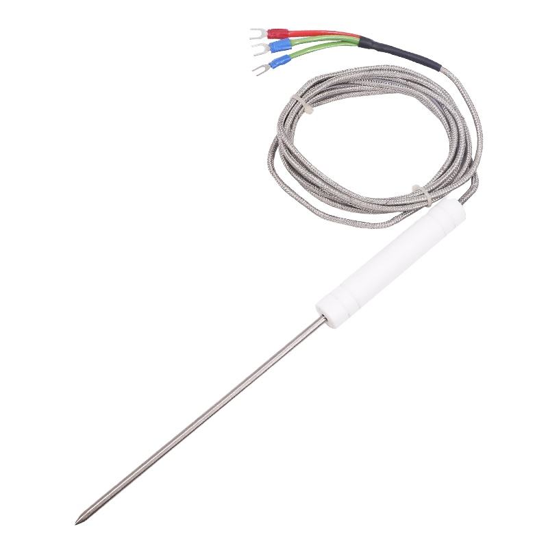 PT1000 PT100 NTC Food-Grade Probe Temperature Sensor Stainless Steel Probe Thermocouple for Meat Barbecues and Ovens
