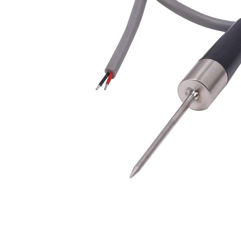 3mm diameter probe 3-wire RTD Pt100 temperature sensor Handheld K-type 1-metre thermocouple Stainless steel needle probe