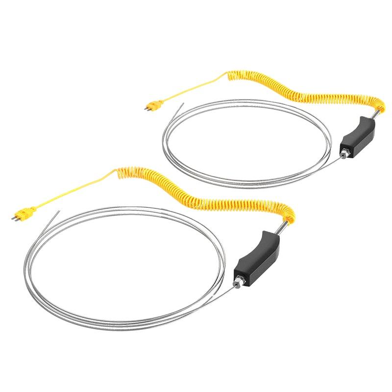 Certified Handheld Thermocouple PT100K Type Temperature Sensor Flexible Thermocouple Measuring Probe