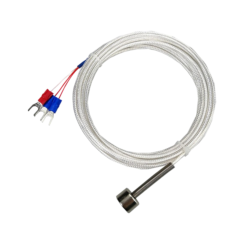 Magnetic PT100K temperature sensor with magnetised platinum resistance thermometer (RTD) Strong magnetic attraction for thermocouples