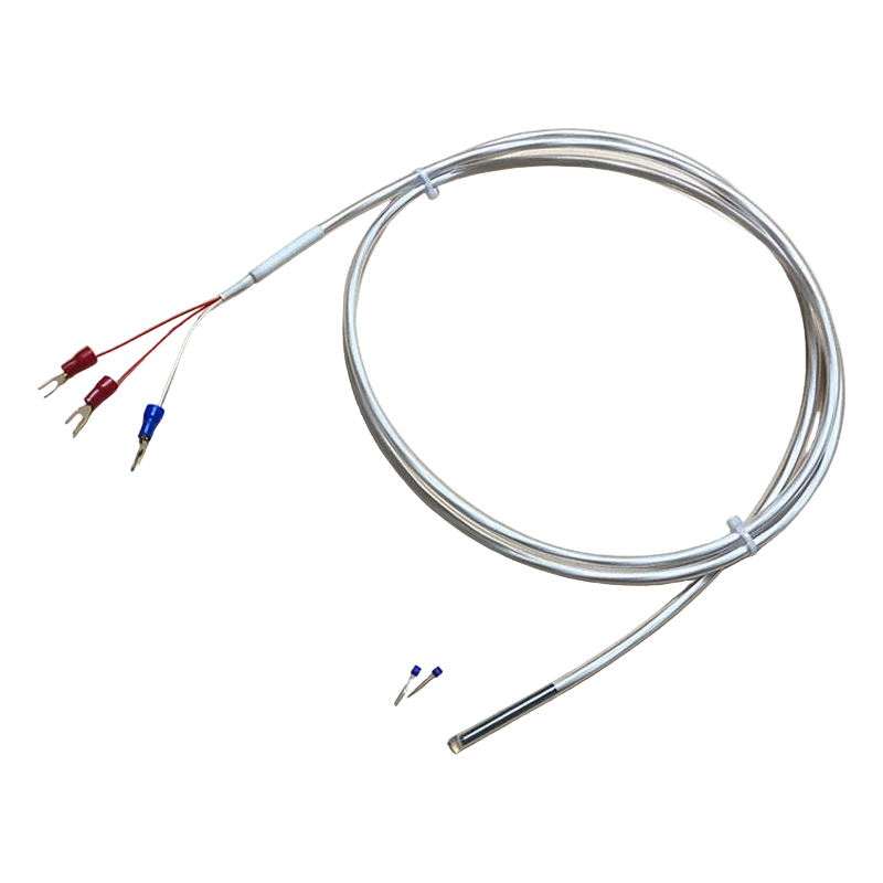 Industrial PT100 RTD temperature sensor 3-wire platinum thermistor 50mm thermocouple probe