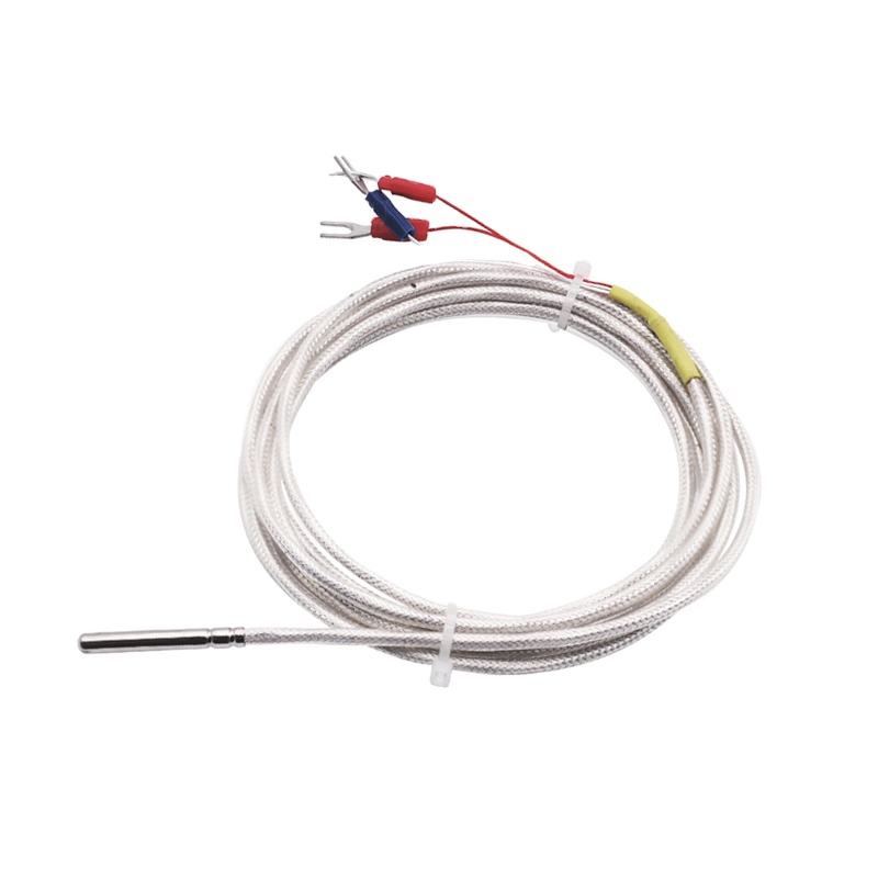 WZP-035 PT100 Probe 5 × 35mm Cable 1–20m Platinum Resistance Thermometer RTD Corrosion-Resistant Waterproof Anti-Corrosion Temperature Sensor